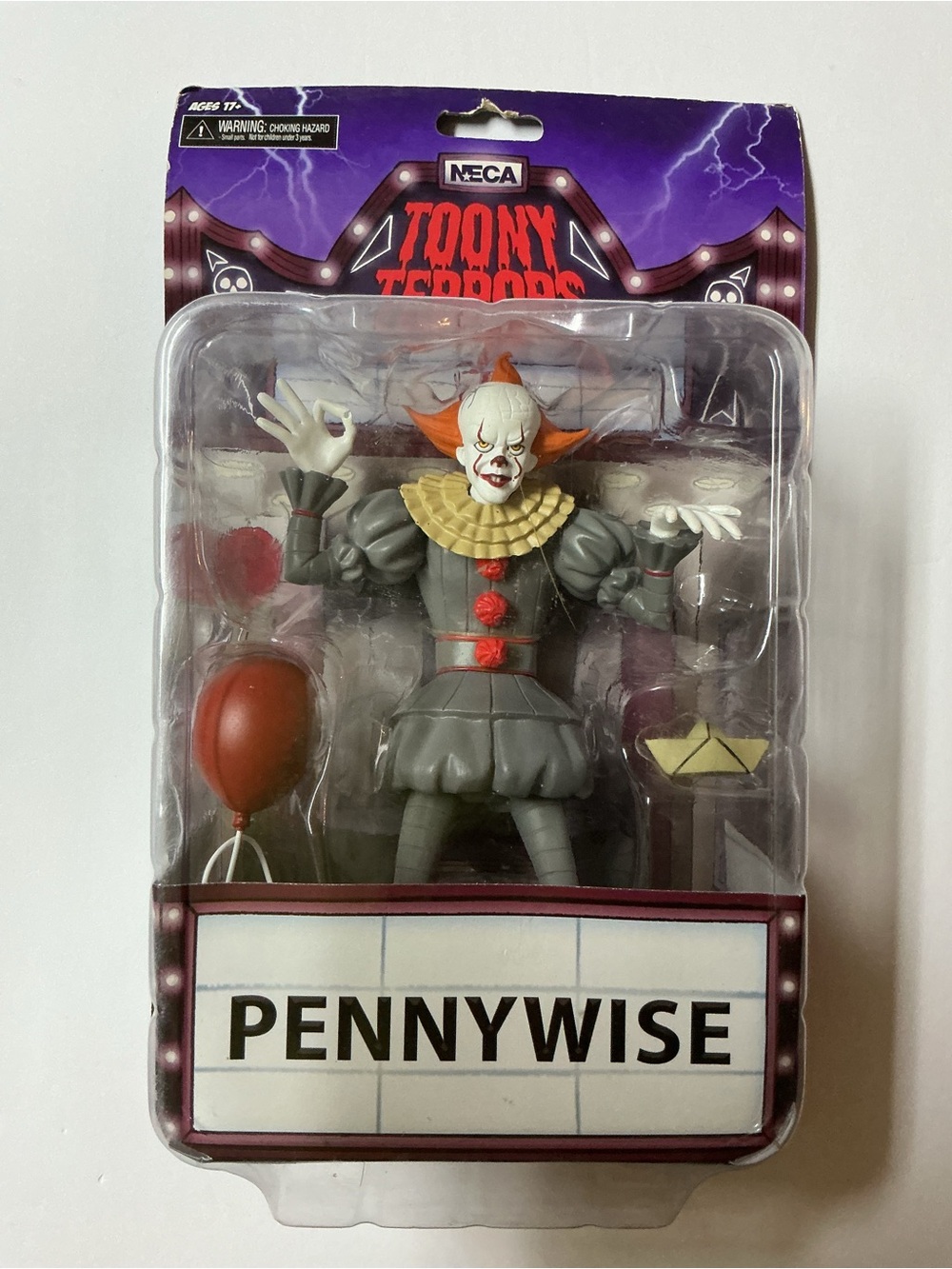 NECA Toony Terrors - IT - 6” Scale Action Figure - Stylized Pennywise (2017)